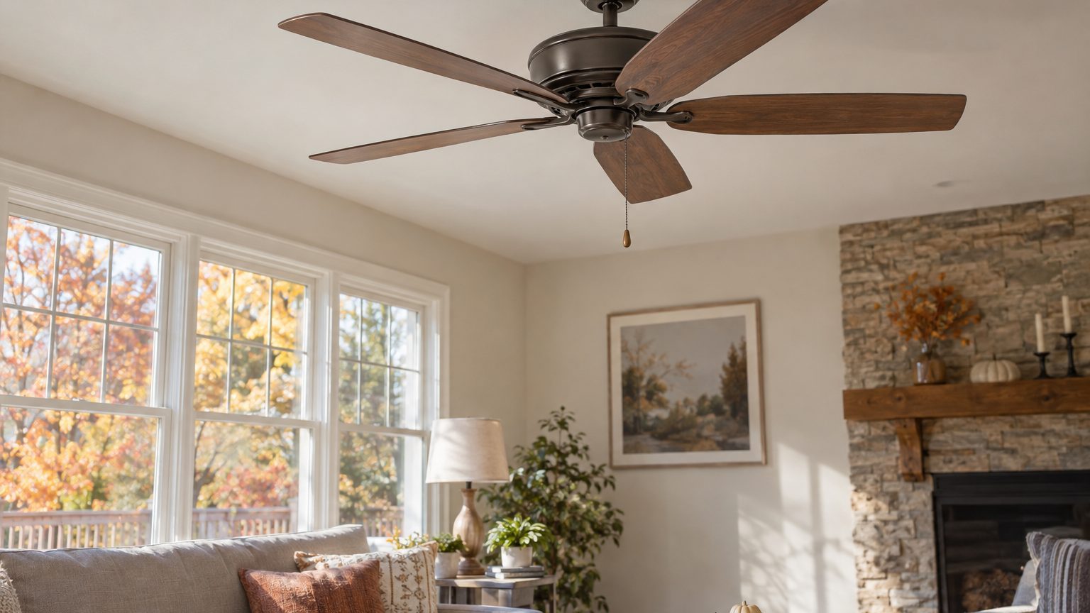 Which Way Should a Ceiling Fan Turn in Winter?